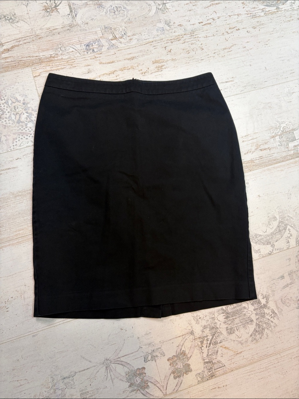 Cabi Black Textured Pencil Skirt Size 6